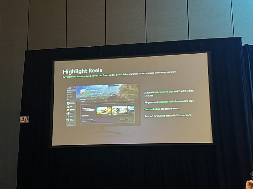 画像ギャラリー No.004のサムネイル画像 / 「AIでゲーム体験を底上げする」Xboxの未来とは。超解像，ハイライト自動生成，攻略Copilotの最新事情など［GDC 2026］