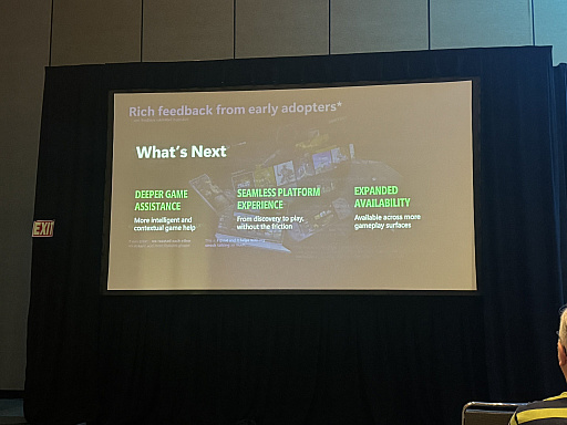 画像ギャラリー No.016のサムネイル画像 / 「AIでゲーム体験を底上げする」Xboxの未来とは。超解像，ハイライト自動生成，攻略Copilotの最新事情など［GDC 2026］