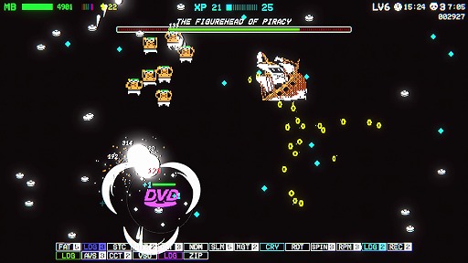 画像ギャラリー No.002のサムネイル画像 / バウンドするDVDロゴが主人公。新作ローグライト「DVD Screensaver 2: 30th Anniversary Survivors Edition」,Steamストアページを公開