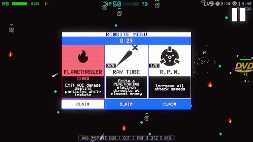 画像ギャラリー No.003のサムネイル画像 / バウンドするDVDロゴが主人公。新作ローグライト「DVD Screensaver 2: 30th Anniversary Survivors Edition」,Steamストアページを公開