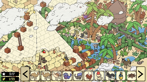 画像ギャラリー No.003のサムネイル画像 / かわいい動物たちが暮らす世界をつっつきまくる宝探しゲーム「Find Matt's Cats」,Steamで配信開始