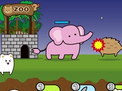 1人が持っていればもう1人は無料で遊べる。対戦型タワーディフェンス「動物園ウォーズ」，3月31日にSteamでリリース