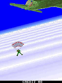 画像ギャラリー No.002のサムネイル画像 / アケアカ版「餓流禍（ガルカ）」，3月19日配信。戦闘のプロが前方から迫り来る敵を撃破する，1988年にKONAMIから発売されたSTG