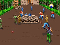 アケアカ版「餓流禍（ガルカ）」，3月19日配信。戦闘のプロが前方から迫り来る敵を撃破する，1988年にKONAMIから発売されたSTG