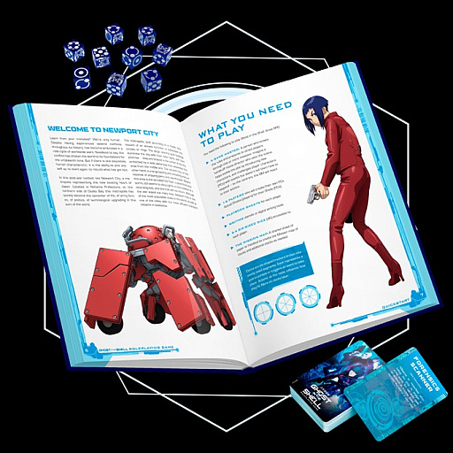 画像ギャラリー No.009のサムネイル画像 / アニメ「攻殻機動隊 ARISE」のTRPGがクラウドファンディングを実施中。ゴースト(魂)とシェル(肉体)のアクションを駆使し,テロと戦う