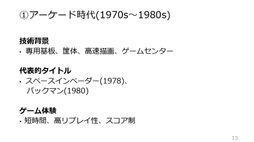 画像ギャラリー No.007のサムネイル画像 / 50年にわたるデジタルゲームの歴史を読み解く。3名のゲーム開発者による証言,そこから導き出される未来のゲームとは