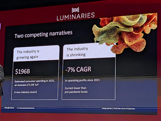 画像ギャラリー No.002のサムネイル画像 / 現代のコスト問題や成長の停滞を打破するのはAI。Googleのゲームビジネス担当者が語る「リビングゲーム」の未来［GDC 2026］