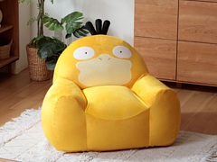 「ポケモン」コダックがモチーフのビーズソファが発売。コダックの特徴的なしっぽや頭の毛などを再現し，こだわりの座り心地に