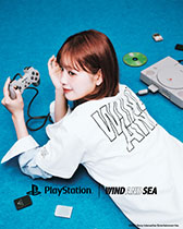 画像ギャラリー No.003のサムネイル画像 / ブランド「WIND AND SEA」とPlayStationのコラボ第2弾が4月4日に発売。Tシャツやキャップ，ネクタイなどバラエティに富んだアイテムを展開