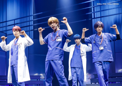 画像ギャラリー No.004のサムネイル画像 / “新ミュージカル「スタミュ」スピンオフ『MIRACLE REVUE』”ゲネプロレポート。あのエイプリルフール企画が青春医療ミュージカルに！