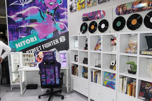 画像ギャラリー No.011のサムネイル画像 / ニトリ×「FFVII REMAKE」「モンハンワイルズ」「スト6」コラボ。ゲームの世界観を盛り込んだ部屋を作れる商品を展開［TGS2025］