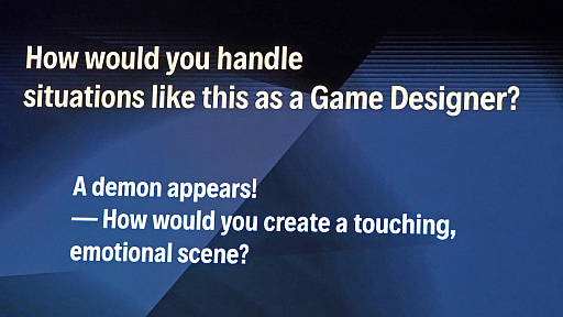 画像ギャラリー No.008のサムネイル画像 / 神谷英樹氏×ヨコオタロウ氏が創作哲学を語り合う。ゲーム作りの現実に対するスタンスや，邪悪なテクニックをお披露目［G-STAR 2025］