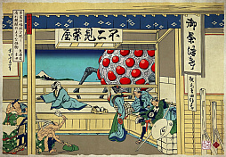 画像ギャラリー No.012のサムネイル画像 / 葛飾北斎の浮世絵×クトゥルフ神話。「クトゥルフ神話生物解剖図鑑」著者の新作「邪神三十六景」,2026年3月発売