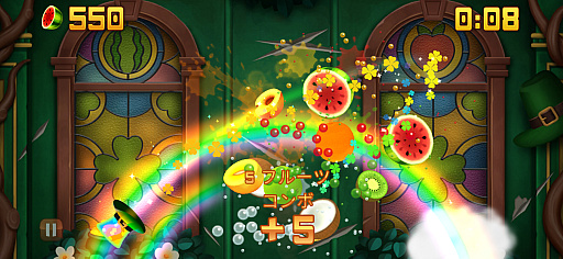 画像ギャラリー No.010のサムネイル画像 / 拙者，フルーツ斬りニンジャでござる。カジュアル＆シンプルな爽快アクション「Fruit Ninja Classic+」（今日から始めろApple Arcade #65）