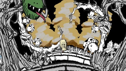 画像ギャラリー No.003のサムネイル画像 / 魔女の目をぐるぐる回して，秘密を開錠する「めくるりウィッチ」，Steamストアページを公開。オブジェクトや景色を揃えて，物語を進めていく