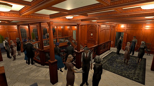 画像ギャラリー No.004のサムネイル画像 / 沈みゆくタイタニックから脱出せよ。傾きと浸水で環境が変化するサバイバルアクション「Titanic Survival Simulator」，ストアページを公開