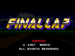 画像ギャラリー No.001のサムネイル画像 / アーケードアーカイブス版「ファイナルラップ」，3月26日配信。鈴鹿サーキットでF1のハイスピードバトルを楽しめる