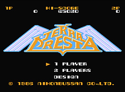 画像ギャラリー No.001のサムネイル画像 / 「コンソールアーカイブス テラクレスタ」,3月26日配信。1986年にニチブツから8ビット家庭用ゲーム機向けに発売された縦スクロールSTG