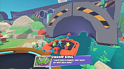 画像ギャラリー No.003のサムネイル画像 / カエルとなって王に餌を献上しよう。じゃなきゃおまえが餌ケロ。最大8人で遊べるドタバタ系アクション「Frog Sqwad」，2026年6月発売