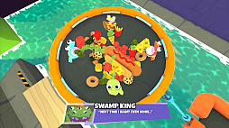 画像ギャラリー No.010のサムネイル画像 / カエルとなって王に餌を献上しよう。じゃなきゃおまえが餌ケロ。最大8人で遊べるドタバタ系アクション「Frog Sqwad」，2026年6月発売