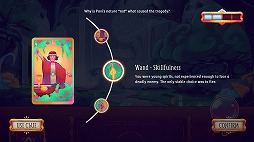画像ギャラリー No.009のサムネイル画像 / タロットを題材にしたナラティブゲーム「The Spirit Weaver」,4月1日にSteamで発売。選択によって運命が変わるビジュアルノベル