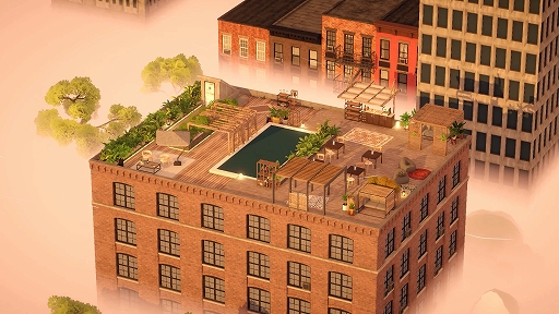 画像ギャラリー No.005のサムネイル画像 / 4つのテーマで自由に屋上を彩ろう。チル系建築シミュレーション「High Above」，4月9日にSteamでリリース