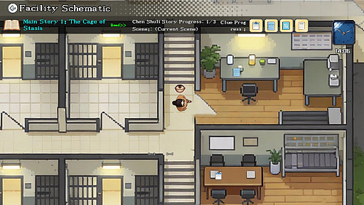 画像ギャラリー No.006のサムネイル画像 / 超能力乱用の疑いで特殊拘置所に収容，31日間の観察下で生き延びる。新作タイトル「窥视」発売開始