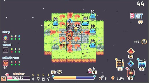 画像ギャラリー No.001のサムネイル画像 / 一定時間ごとに使えるアクションがまるっと変わる! カオスなローグライクアクション「カオスルーンヒーロー」,体験版をSteamで公開