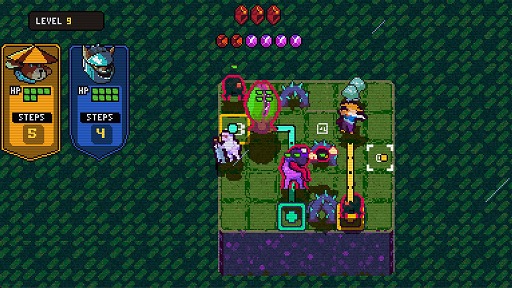 画像ギャラリー No.003のサムネイル画像 / 2キャラクターの移動先をプロットして敵を殲滅！ ローグライク戦略パズルゲーム「Dungeon Drawlers」，Steamストアページを公開