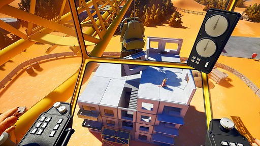 画像ギャラリー No.005のサムネイル画像 / 建設現場は危険でいっぱい！ 物理演算ベースの協力型建築シミュレーション「Commie Bobrs」，Steamストアページを公開