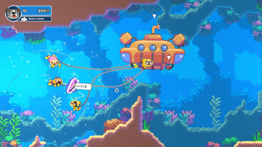 画像ギャラリー No.007のサムネイル画像 / 犬のダイバーとなり，深海のお宝を回収しよう。最大4人協力の2Dアクション「ソルティドッグ」，Steamストアページを公開