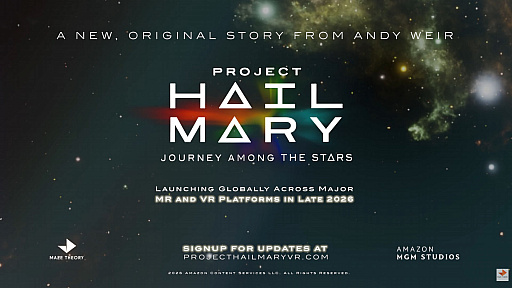画像ギャラリー No.002のサムネイル画像 / 話題の「プロジェクト・ヘイル・メアリー」がVRゲームに！ 「Project Hail Mary: Journey Among the Stars」，2026年後半にリリース