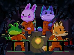 かわいらしい動物たちが不気味なクリーチャーに立ち向かう。4人協力型ローグライクACT「ロスト・レイルウェイ」が発表に