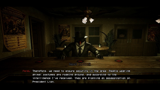 画像ギャラリー No.005のサムネイル画像 / 人間お断り。動物が支配する世界のバーで働くホラーシミュレーション「Animaly Bar: NO HUMANITY!」が発表に