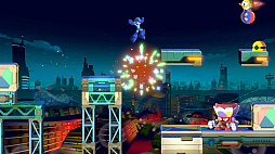 画像ギャラリー No.015のサムネイル画像 / 新作「ロックマン:デュアル オーバーライド」,2027年発売。伝統芸の横スクロールアクションを,最新の品質でデザイン!