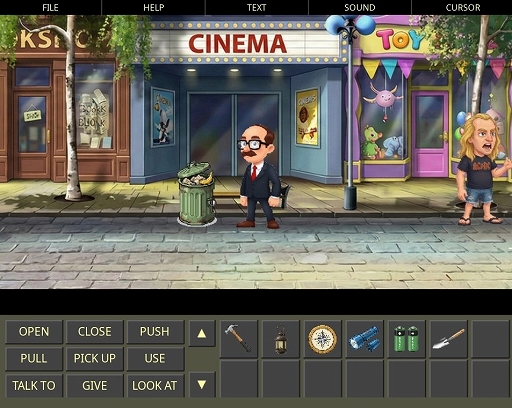 画像ギャラリー No.002のサムネイル画像 / 「マニアックマンション」や「モンキー・アイランド」といったルーカスアーツ風ポイント＆クリックADVゲームを作れるエンジンが無料公開に
