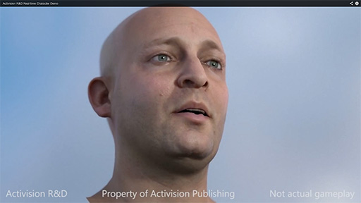 Activision R&D Real-time Character Demo