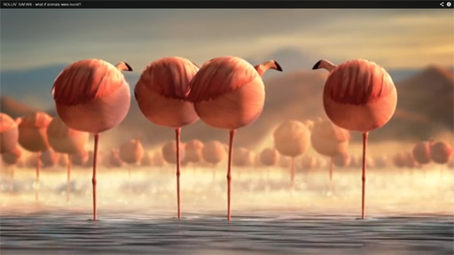 Rollin' Safari - what if animals were round?