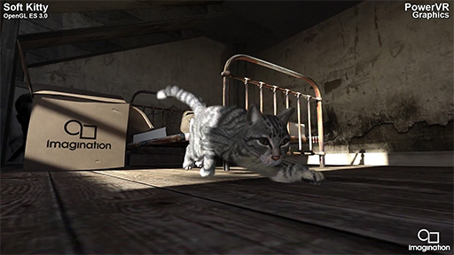 PowerVR Series6ưOpenGL ES 3.0١ΡSoft Kittyץǥ