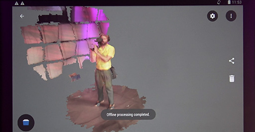 GoogleTangoбλ֥åȤǡơȥޥ3Dץ㤹ǥ