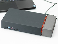 【PR】Seagateの外付けHDD兼ドック「FireCuda Gaming Dock」は,ゲーマー向けノートPCに欠かせない頼れる相棒だ