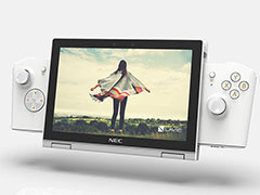 NECPC,Switch風に使える小型PC「LAVIE MINI」のコンセプトモデルを公開。本体に装着可能なゲームパッドや専用ドックを用意