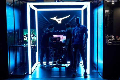 画像ギャラリー No.001のサムネイル画像 / ミズノがeスポーツギアに本格参戦。まずはレバーレスやゲーミングチェアなどを参考出展，SF6とのコラボも発表［TGS2025］