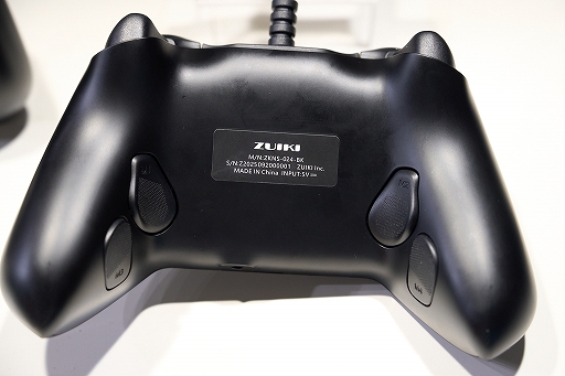 画像ギャラリー No.006のサムネイル画像 / EVOTOPの廉価版「EVOTOP Axis」レポート。こだわりすぎは廉価版でも健在。軽量化や背面ボタン周りの調整で操作性がアップ［TGS2025］