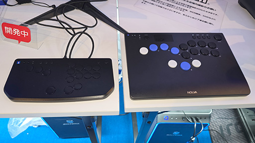 画像ギャラリー No.003のサムネイル画像 / 求む！ゲーマーの声。ホリのブースで開発中のレバーレスアケコンや格ゲー用ゲームパッドへの意見を募集中［TGS2025］