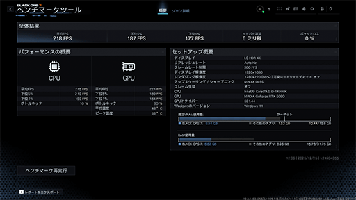 画像ギャラリー No.026のサムネイル画像 / 「4Gamerベンチマークレギュレーション32」をリリース。「CoD:BO7」「BF6」を導入。モンハンワイルズの計測方法を変更