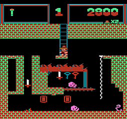 画像ギャラリー No.003のサムネイル画像 / レトロゲームをレトロな海外ファミコンに移植，カートリッジ版を発売。探索アクション「Montezuma's Revenge!」の予約を受付中