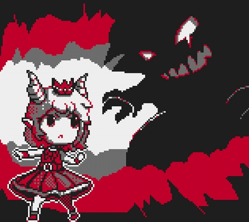 画像ギャラリー No.011のサムネイル画像 / 角の生えた美少女が活躍する，ゲームボーイカラー用メトロイドヴァニア「KUROHI」がクラファンを実施中。PC（Steam）版も用意