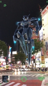 画像集 No.007のサムネイル画像 / 渋谷の街にジェフティとアヌビスが“いる”。ARカメラアプリ「ANUBIS ZONE OF THE ENDERS : M∀RS AR」のイベントが明日開催
