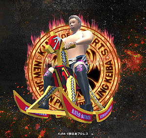 画像ギャラリー No.010のサムネイル画像 / JRA×新日本プロレスのコラボコンテンツ「新日本プロレスケイバ」がUmabiで公開。“一瞬で破れるTシャツ”が当たる企画も